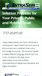 Mobile Screenshot of intraservesystems.com